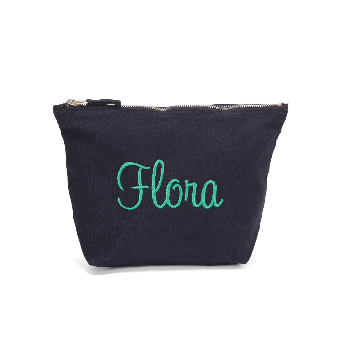 Navy Monogrammed Pencil Case